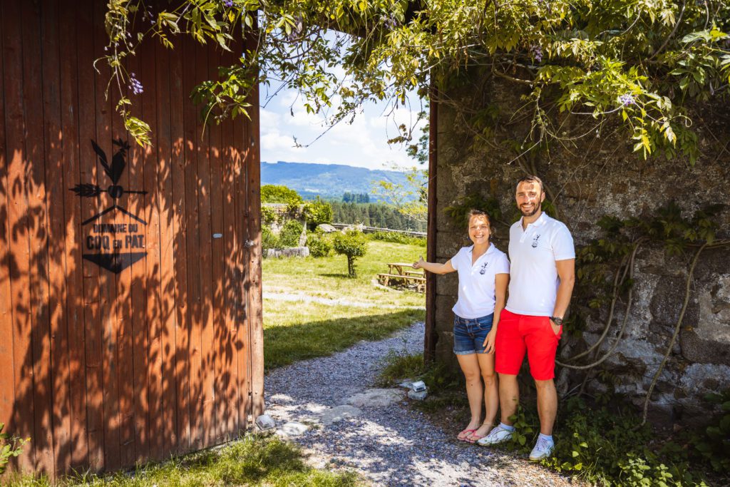 Vincent et Patricia, propriétaires du Domaine du COQ en PAT