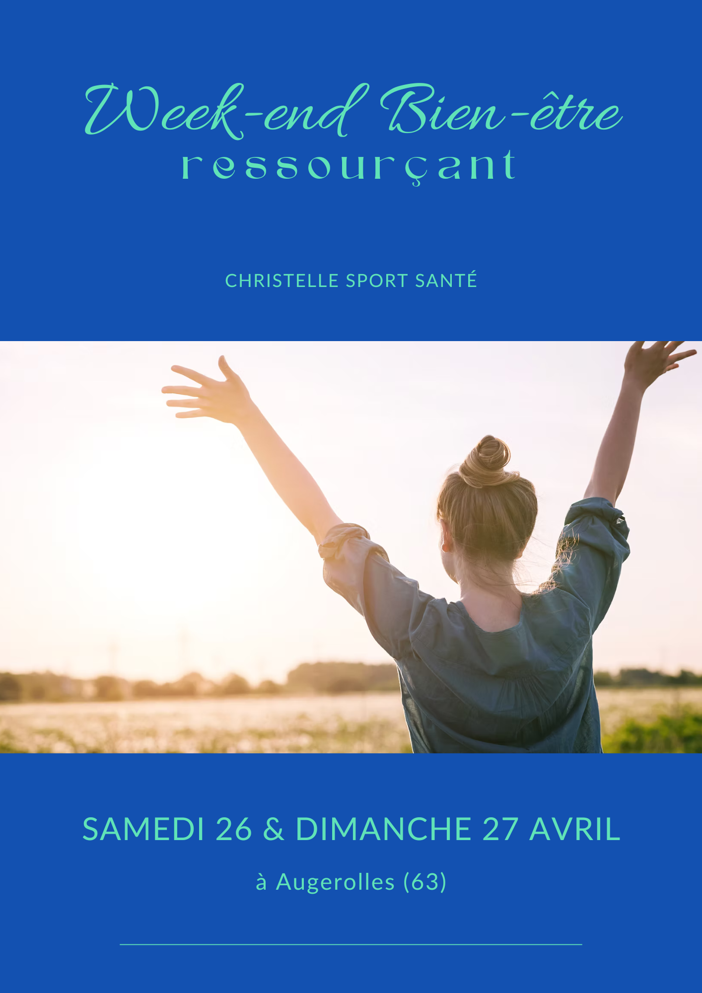 Un week-end sportif et bien-être femme